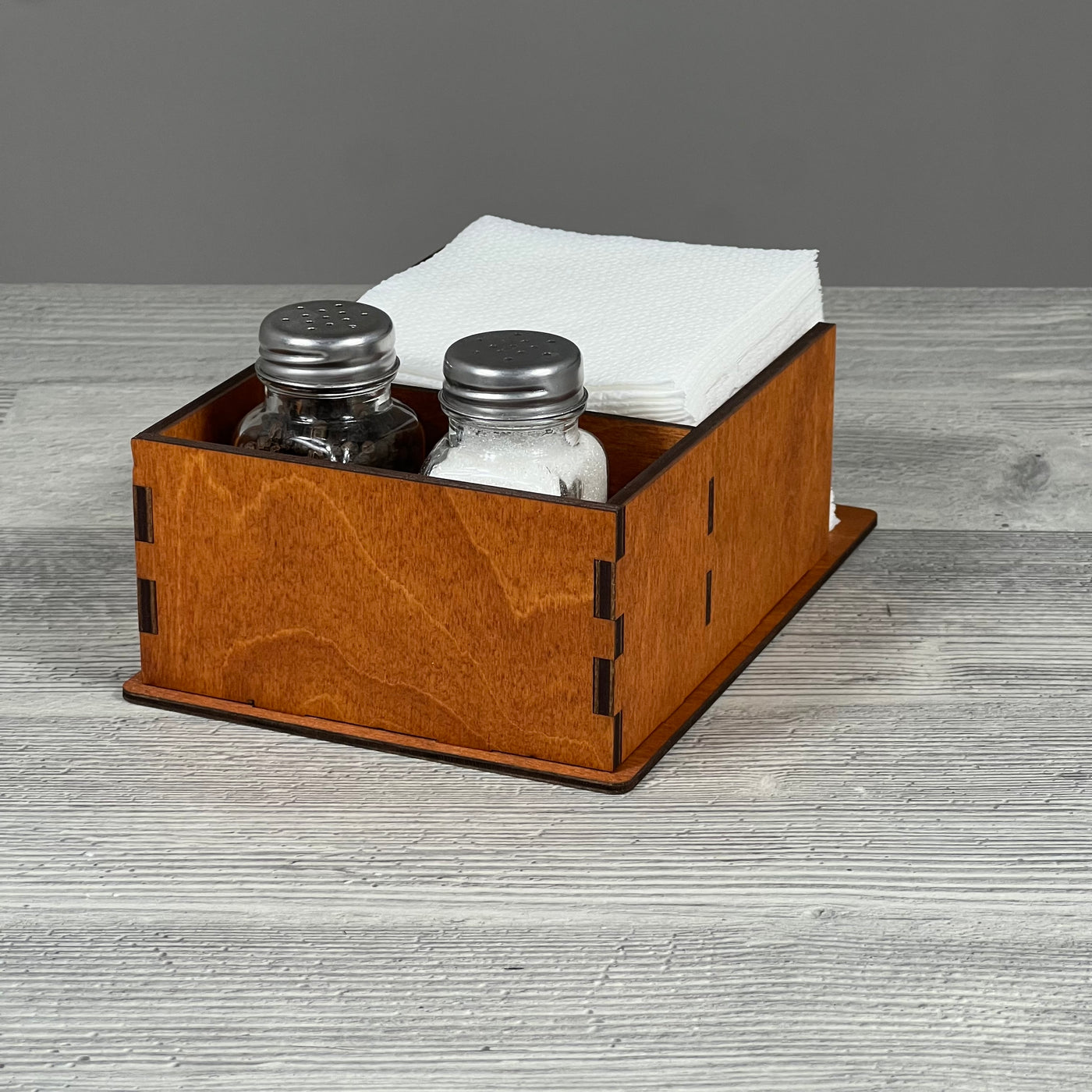 Napkin & spice caddy 200×140×70 mm