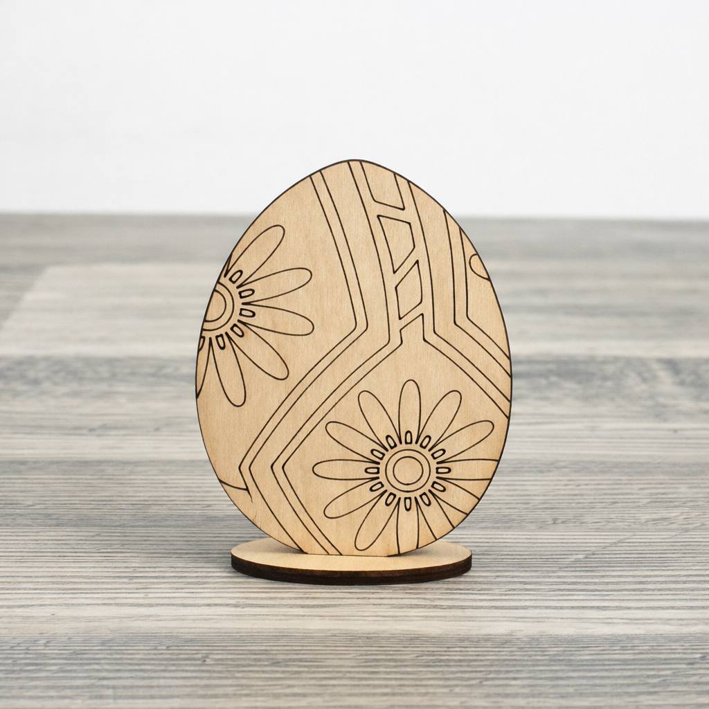Easter craft blank 65×90 mm, Light