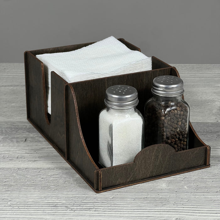 Napkin & spice caddy 219×141×93 mm