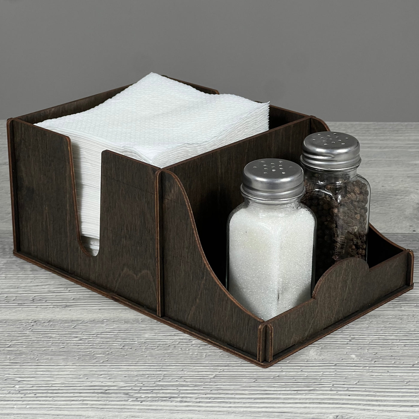 Napkin & spice caddy 219×141×93 mm