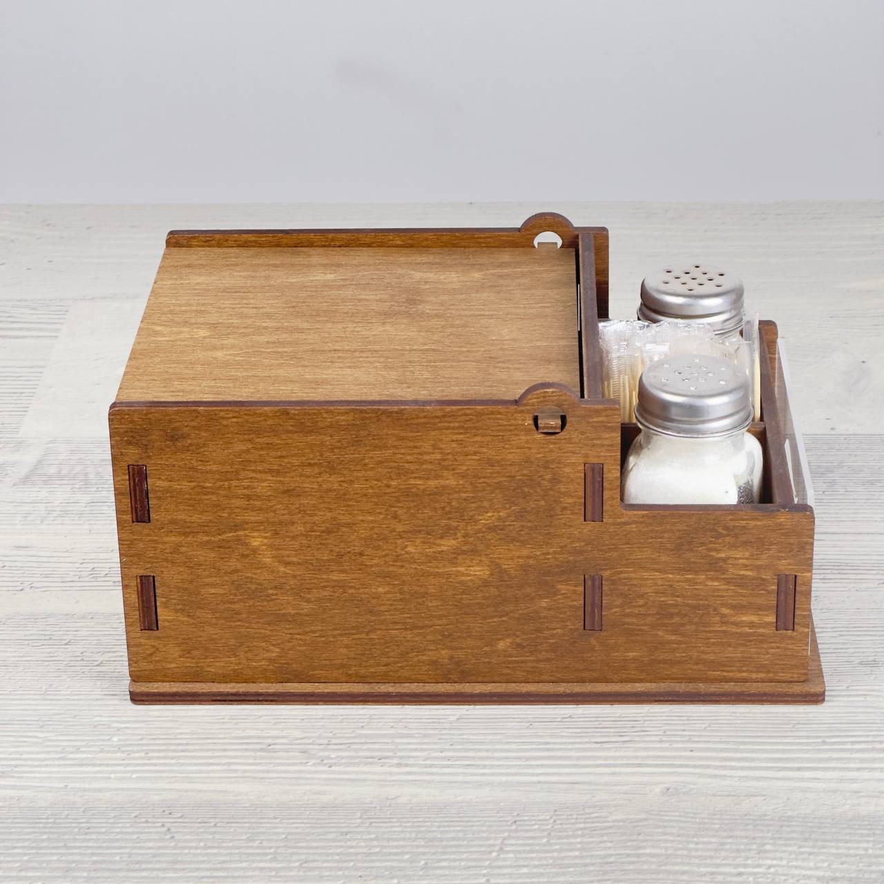 Napkin, spice & toothpick caddy 215×152×100 mm (2)