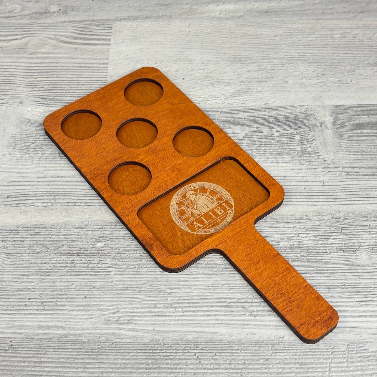 Shot flight board 320×130 mm