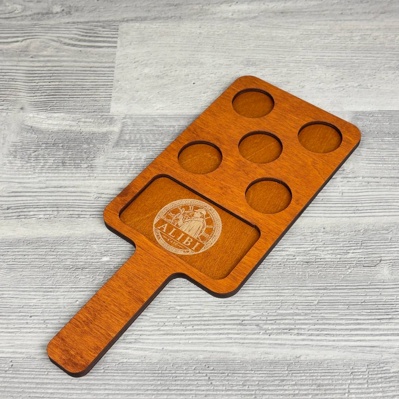 Shot flight board 320×130 mm
