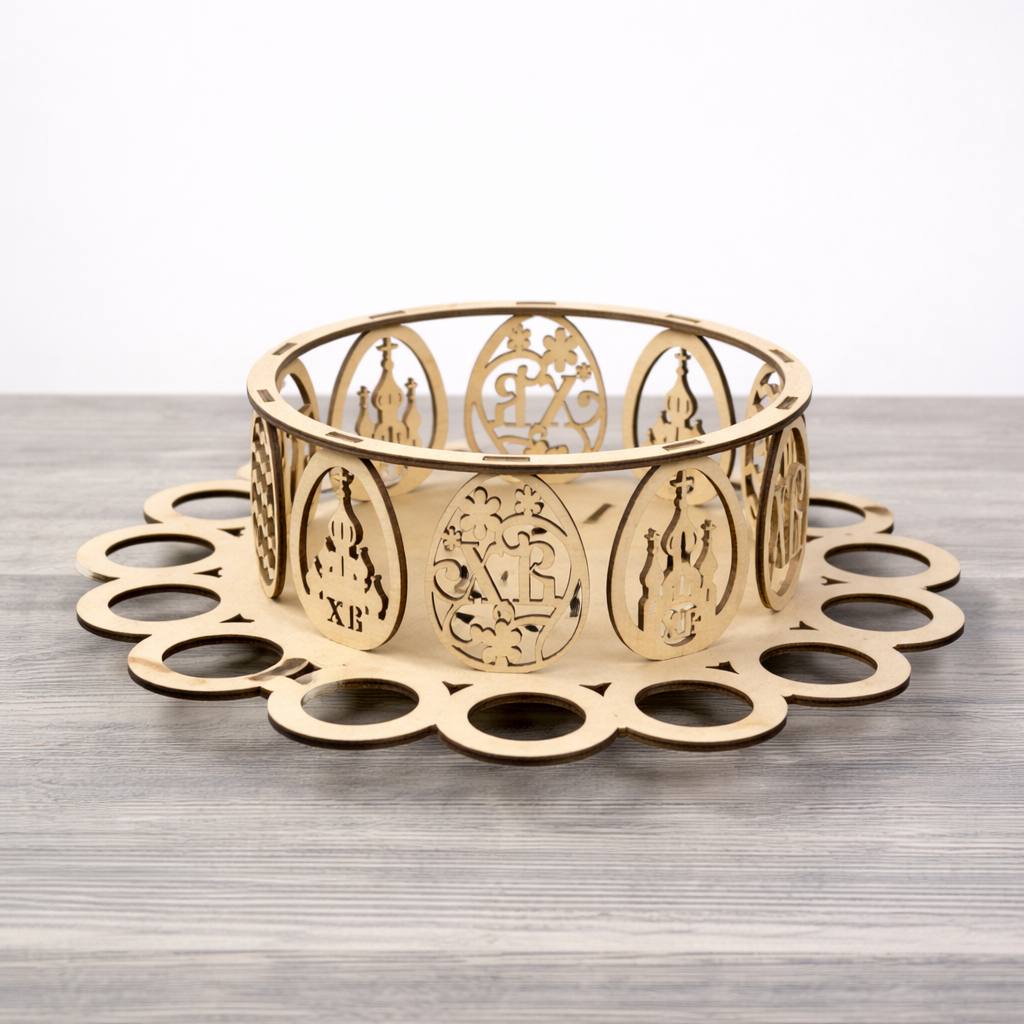 Easter egg holder, ХВ 280×280×90 mm