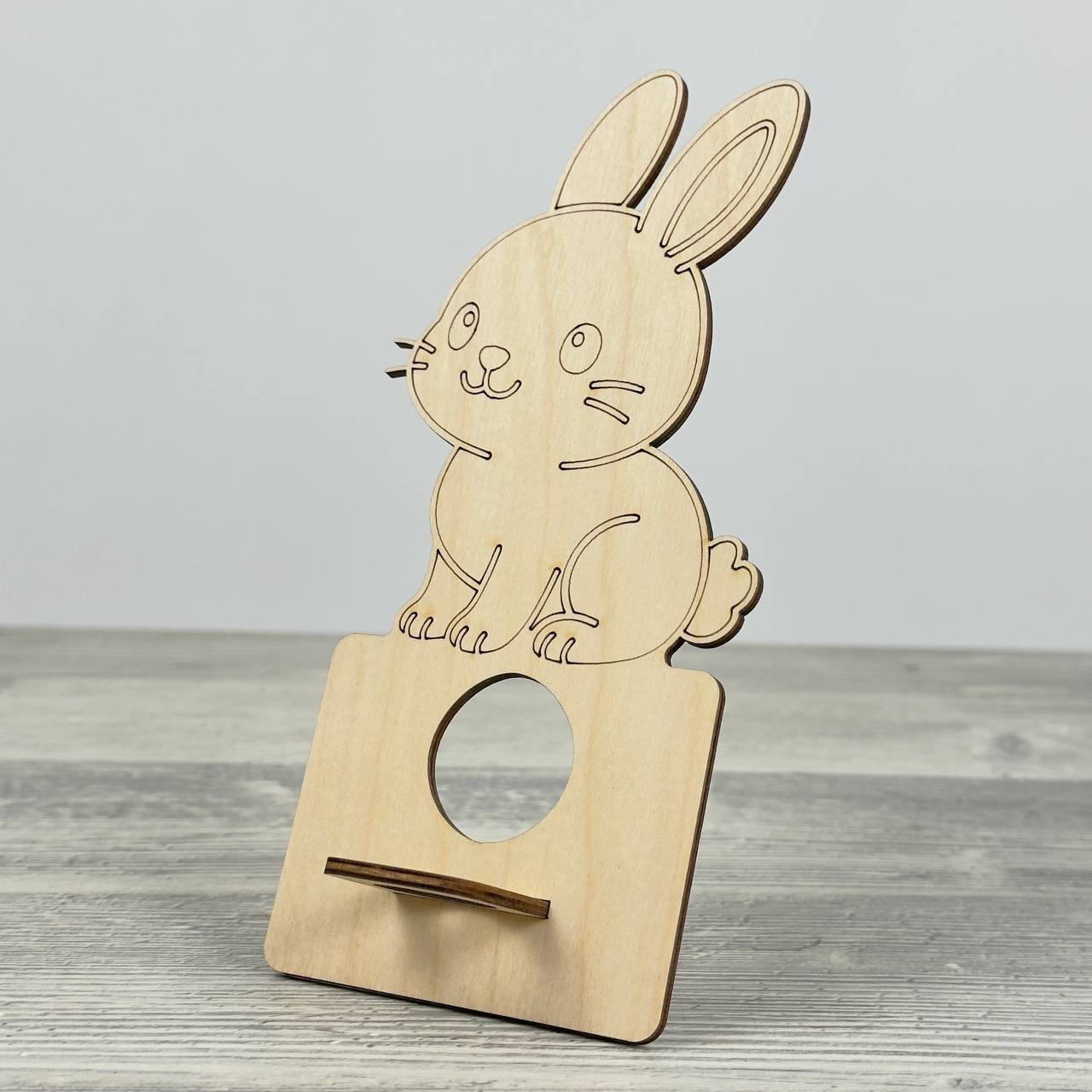 Easter egg stand, Bunny 190×90×90 mm, Light (3)