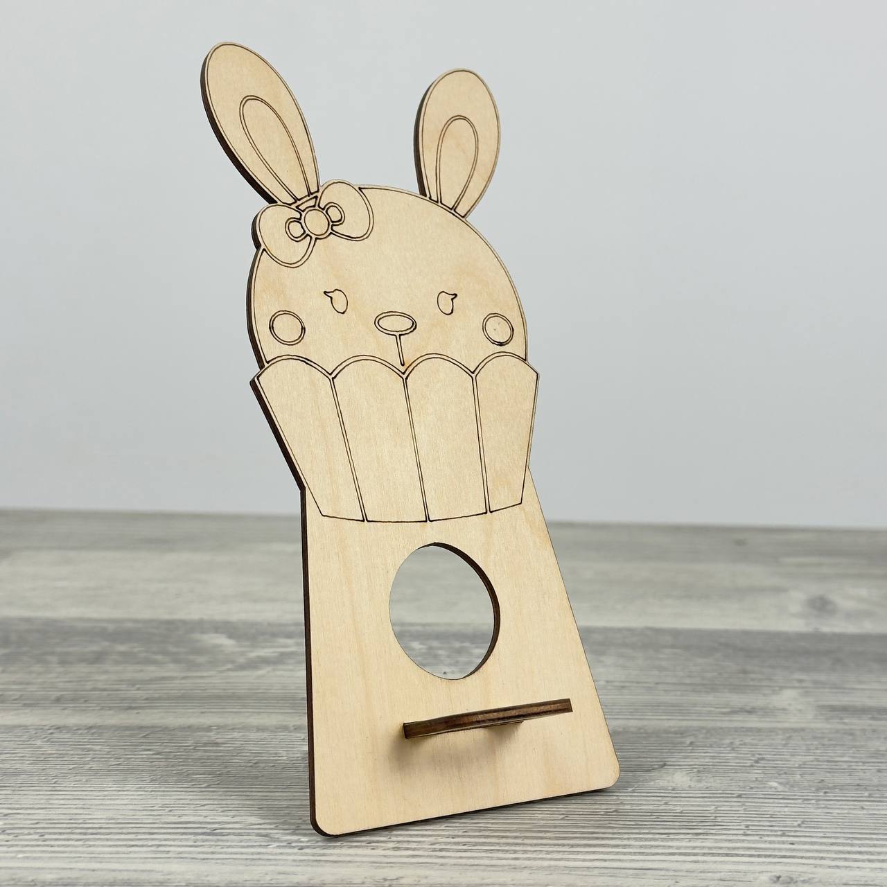 Easter egg stand, Bunny 190×90×90 mm, Light
