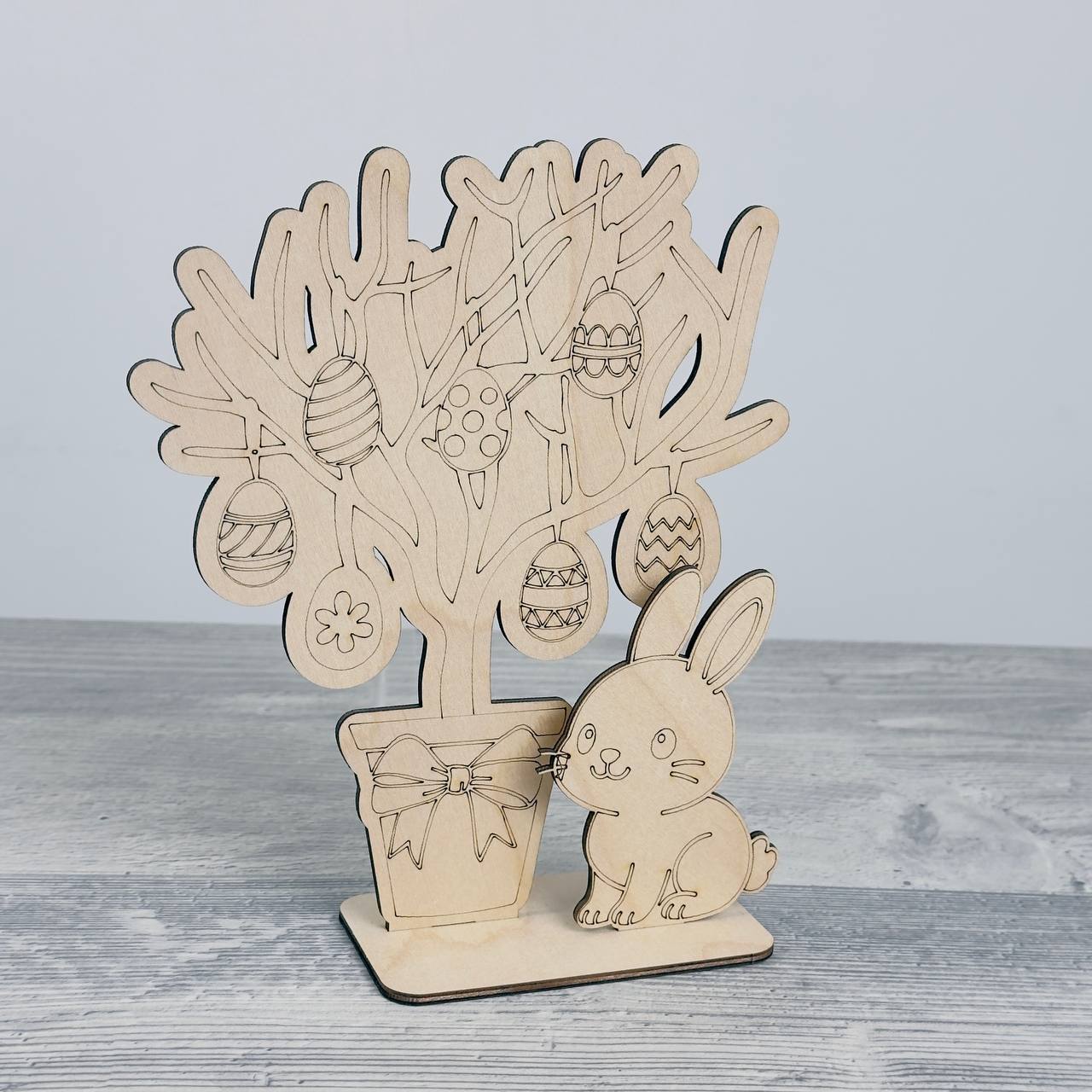 Easter tree 200×170×50 mm, Light (2)