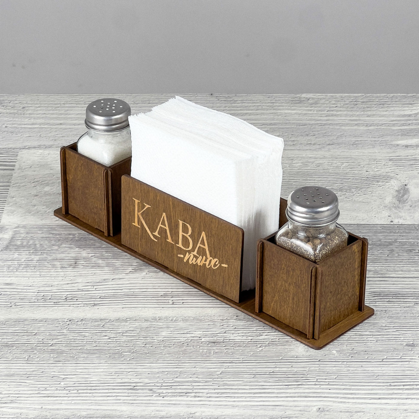 Wooden napkin holder 272×64×62 mm