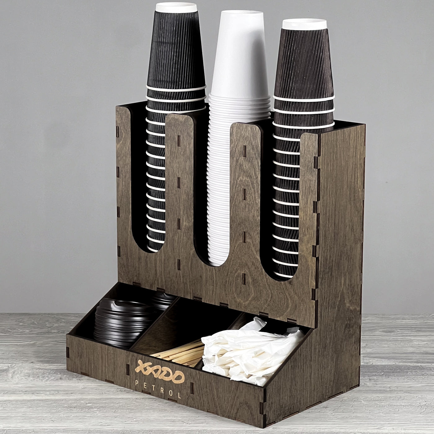 Compartment cup dispenser 330×200×340 mm