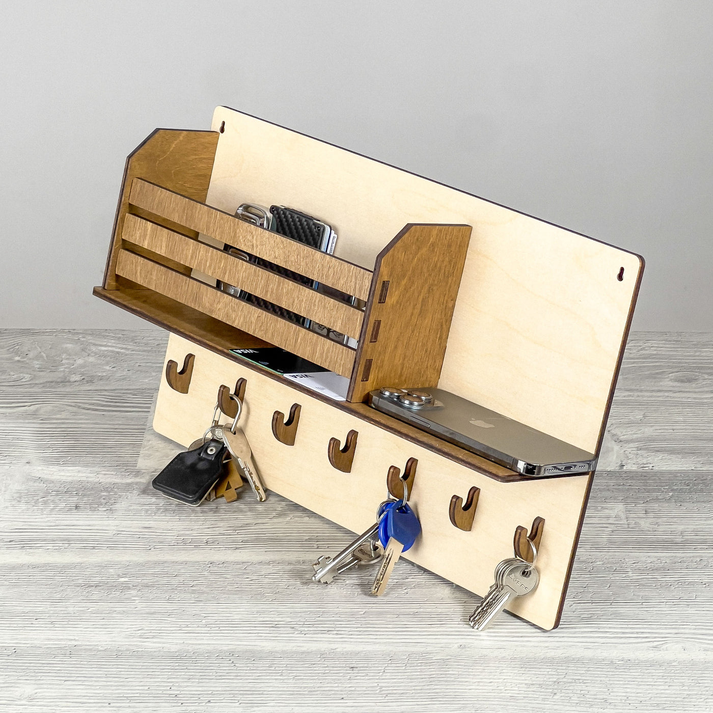 Wooden key holder
