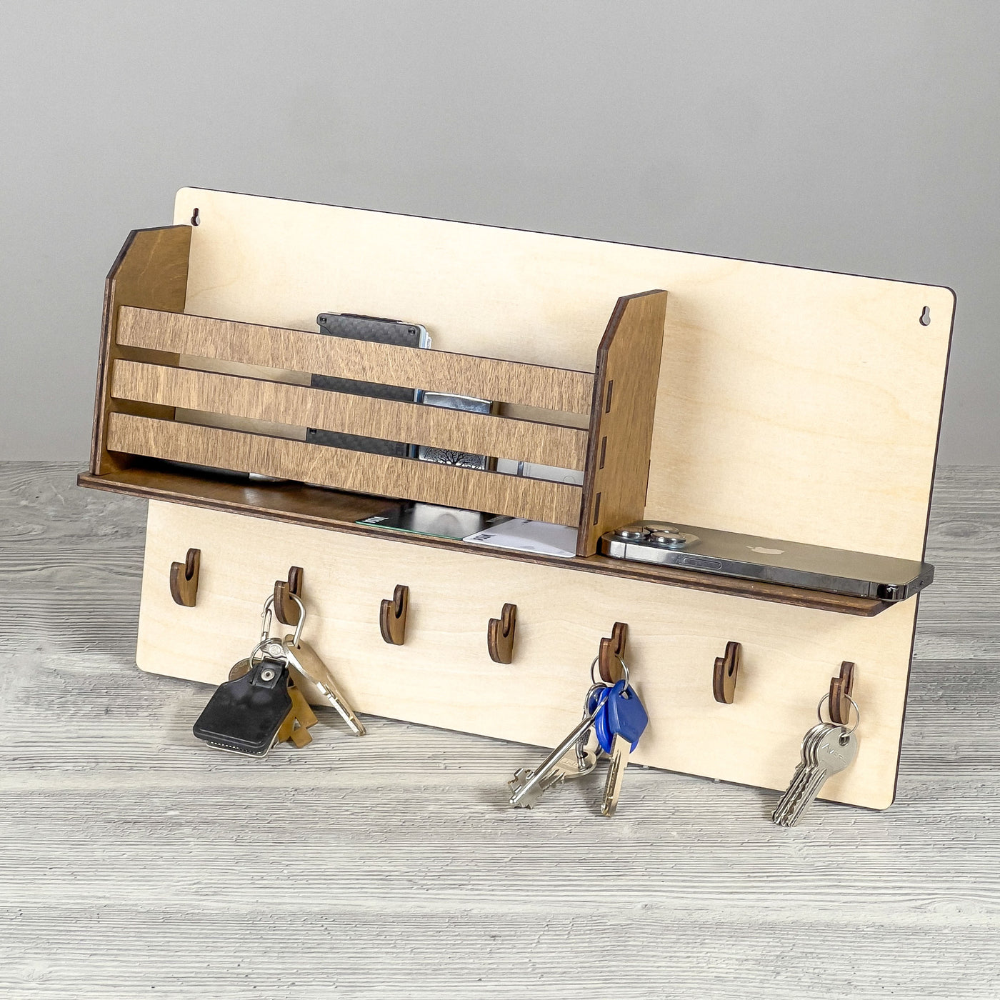 Wooden key holder