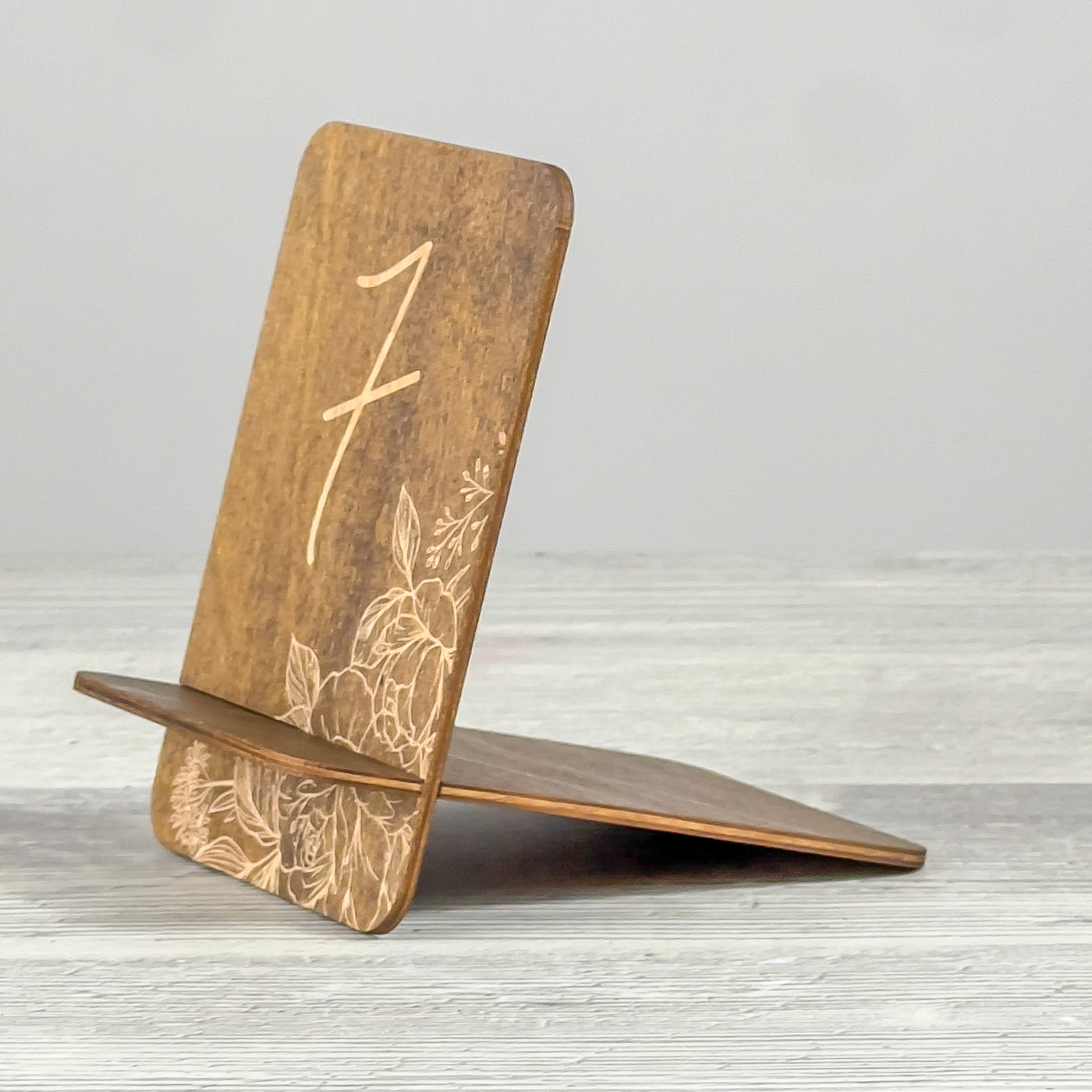 Table number stand 126×95×126 mm