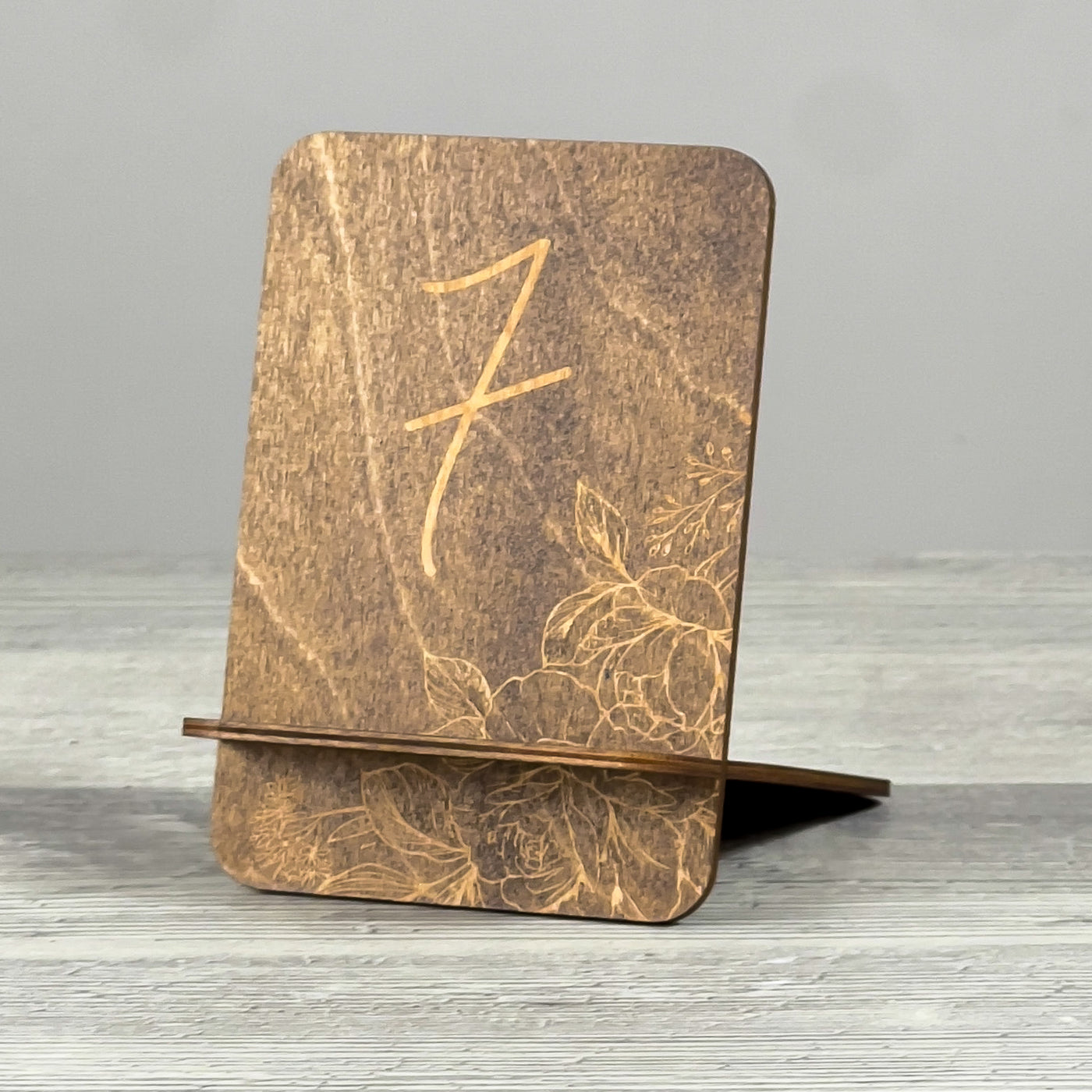 Table number stand 126×95×126 mm