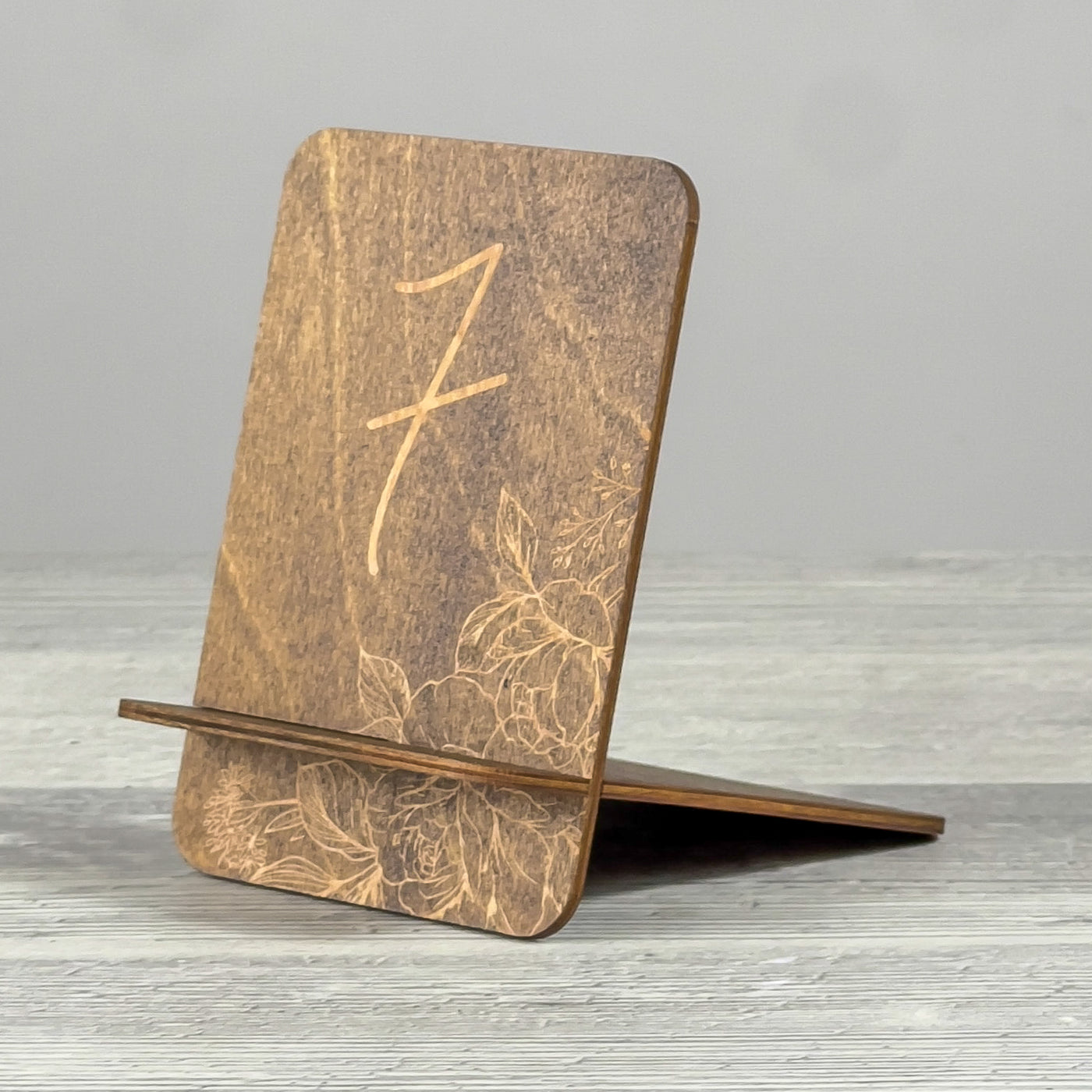 Table number stand 126×95×126 mm