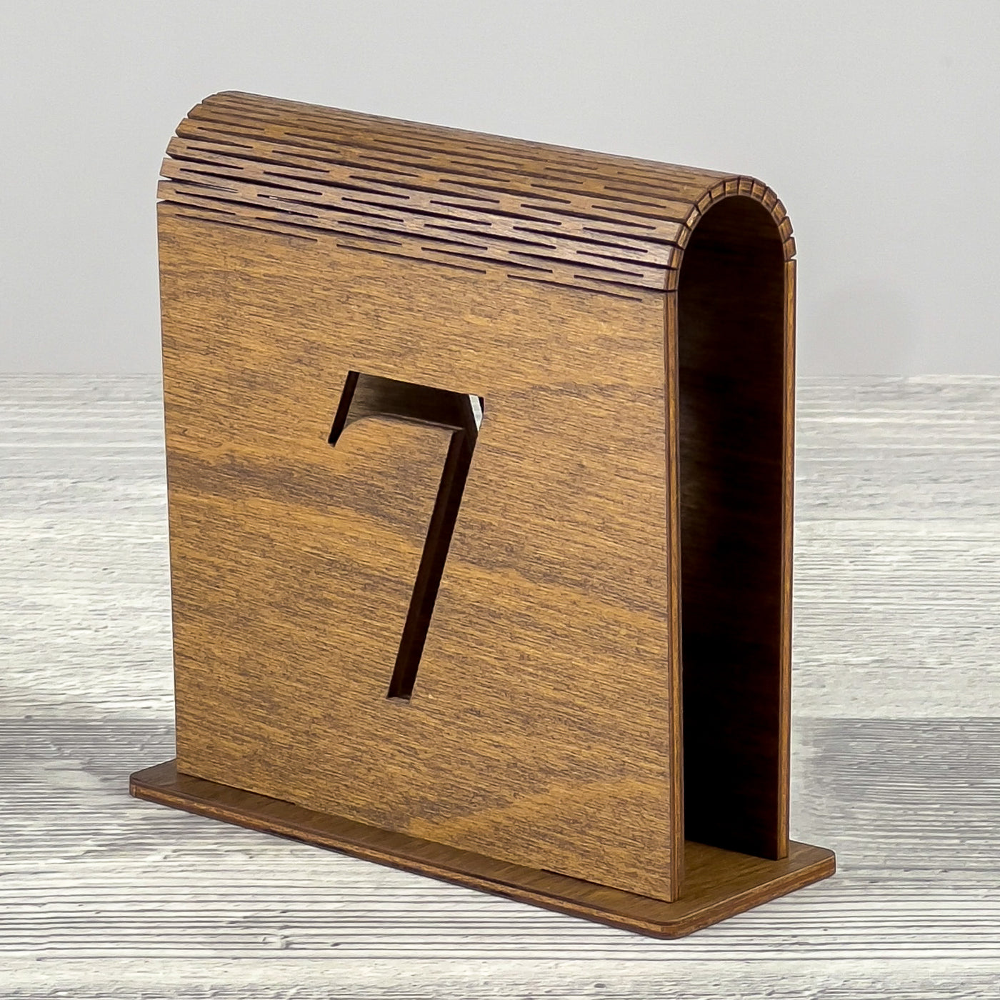 Table number stand 100×40×110 mm