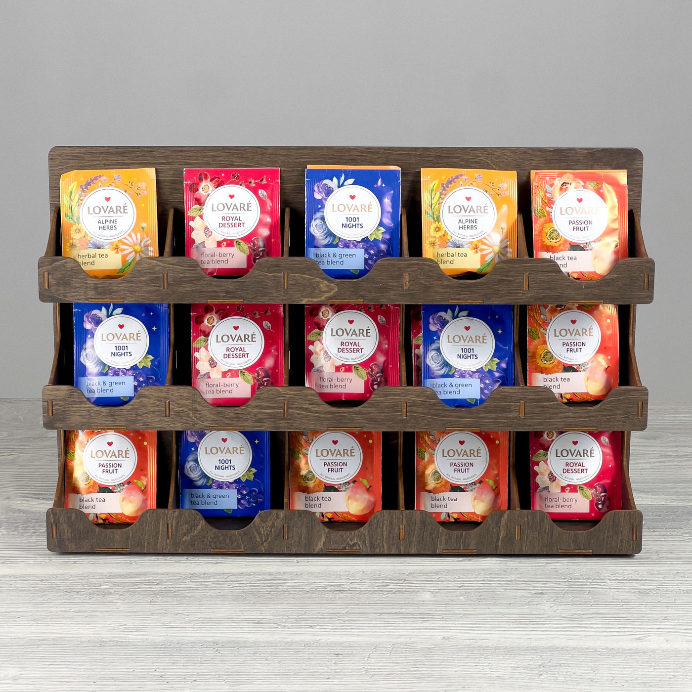 Tea bag organizer 270×80×400 mm