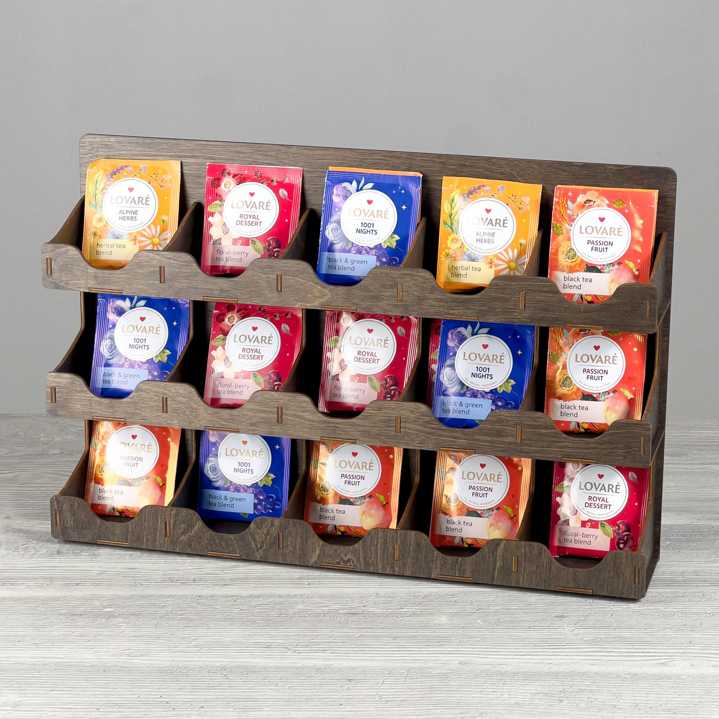 Tea bag organizer 270×80×400 mm