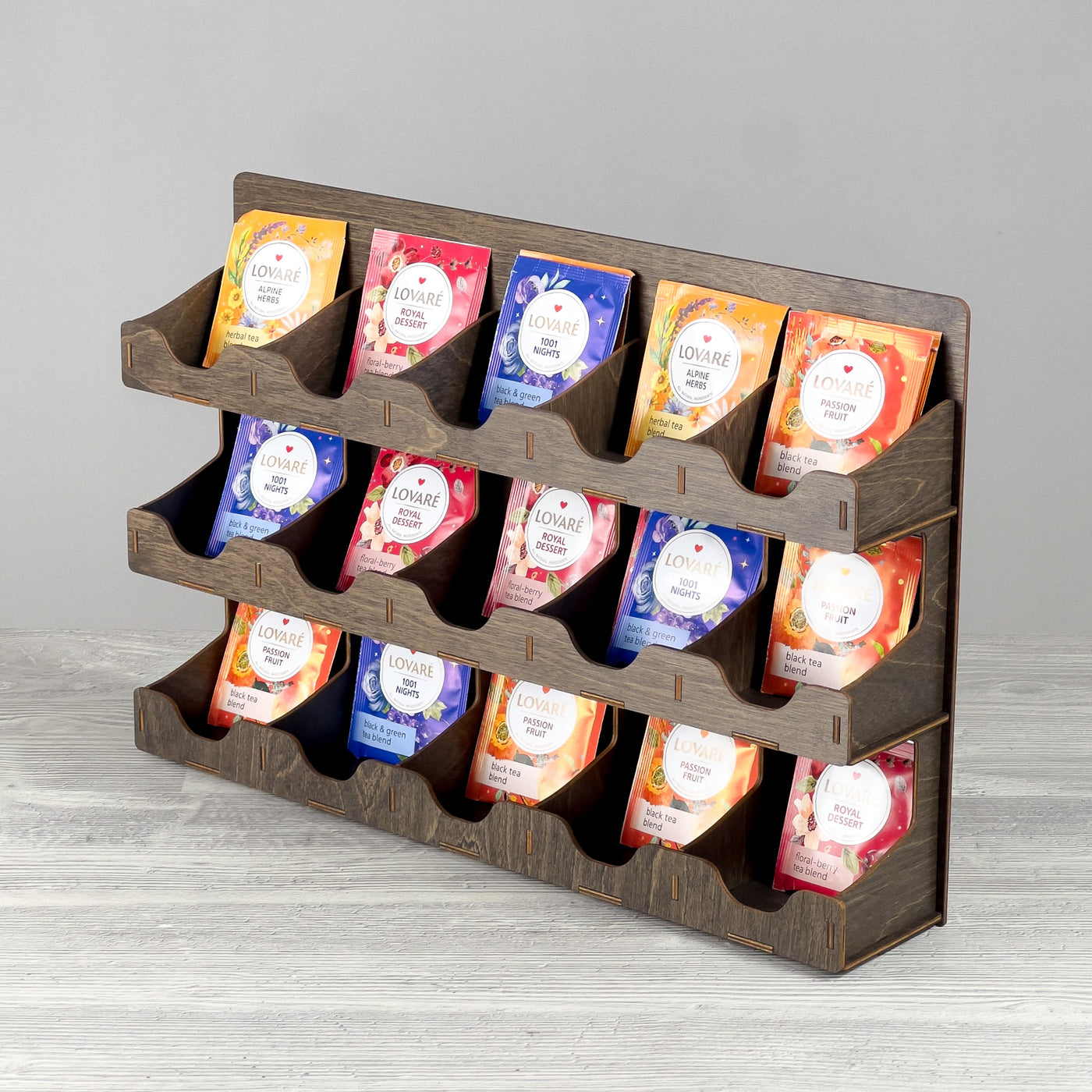 Tea bag organizer 270×80×400 mm