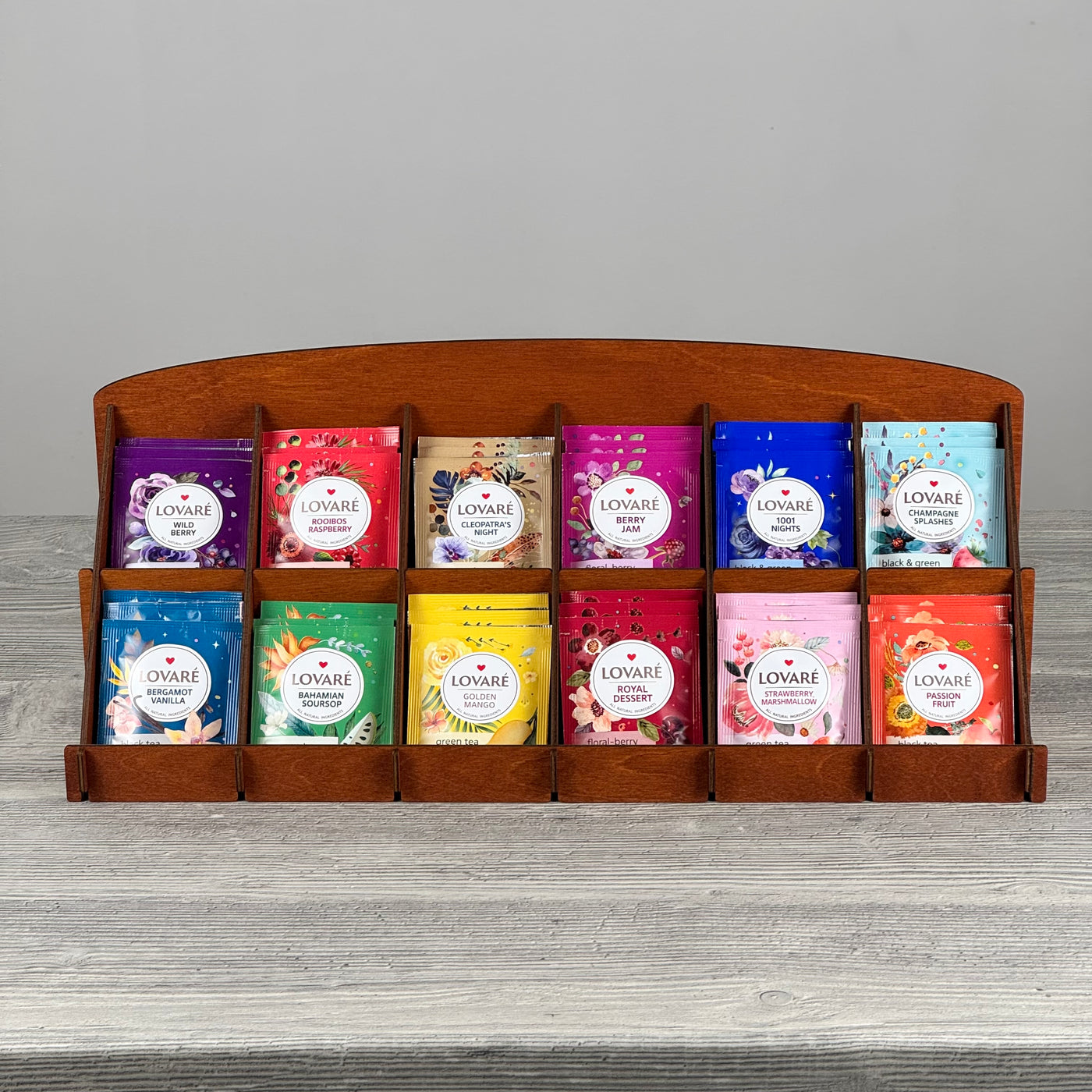 Tea bag organizer 450×180×150 mm