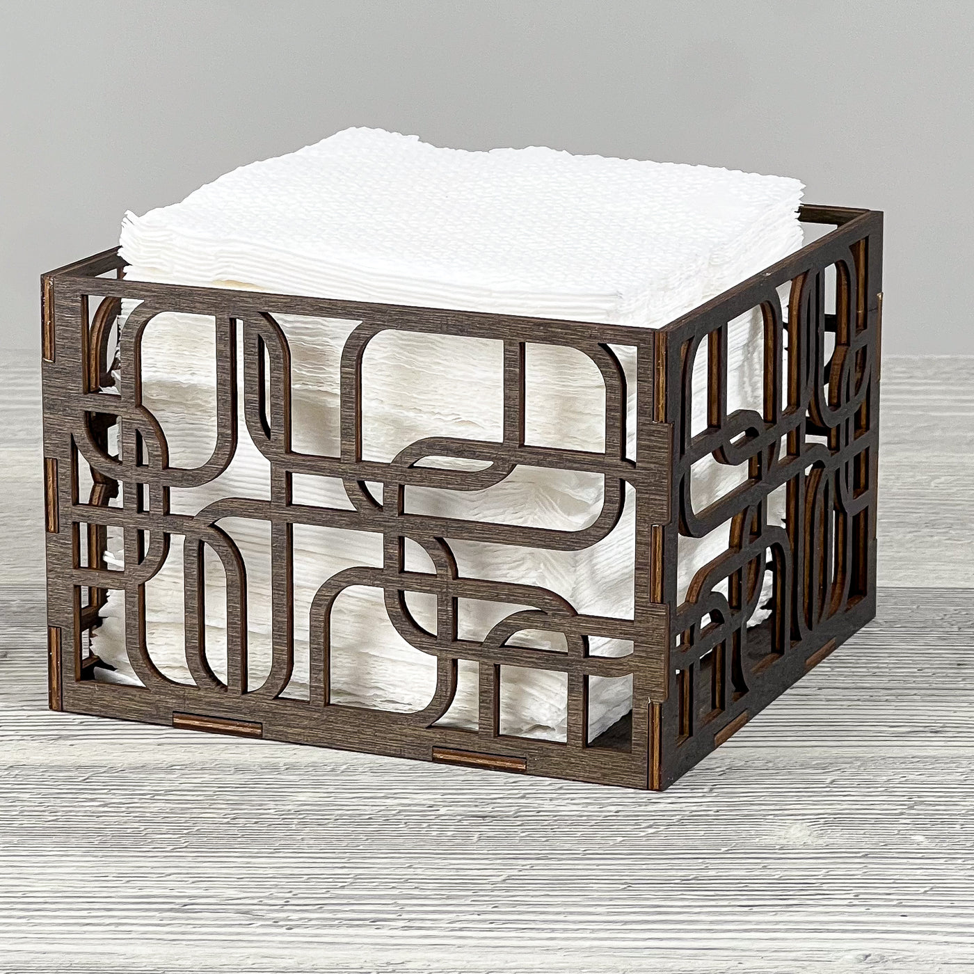 Napkin holder 133×133×90 mm