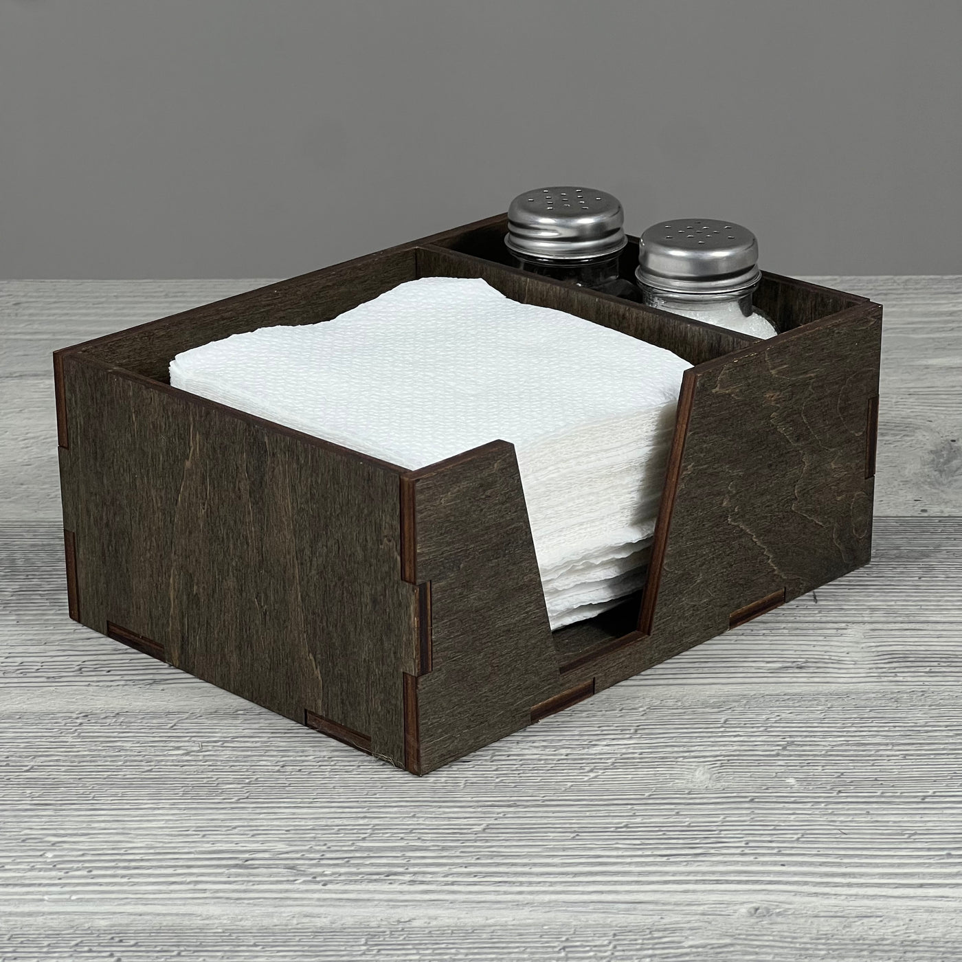 Napkin & spice caddy 187×140×80 mm