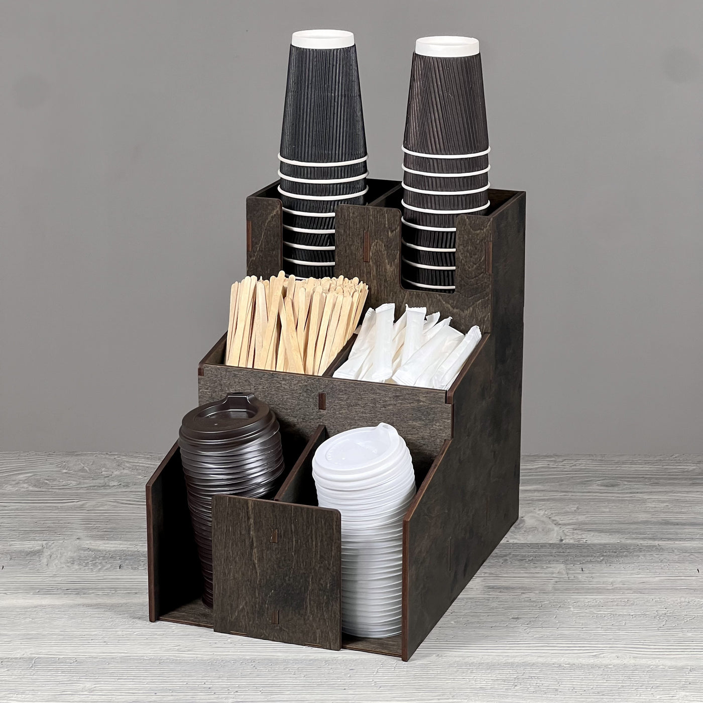 Cup & lid organizer 210×310×330 mm