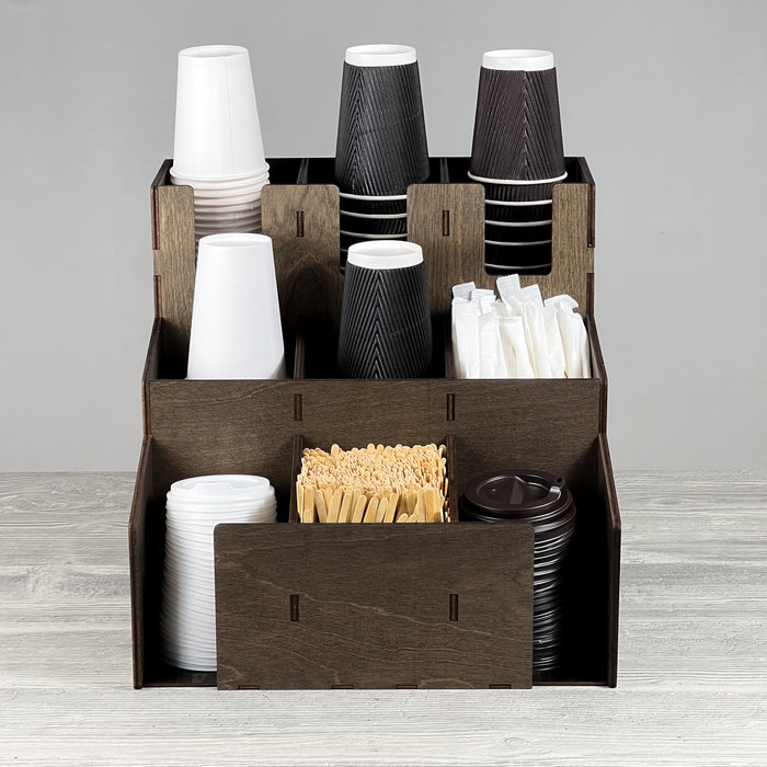 Cup & lid organizer 330×330×310 mm
