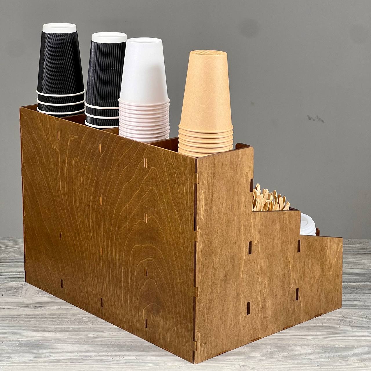Cup & lid organizer 410×310×330 mm