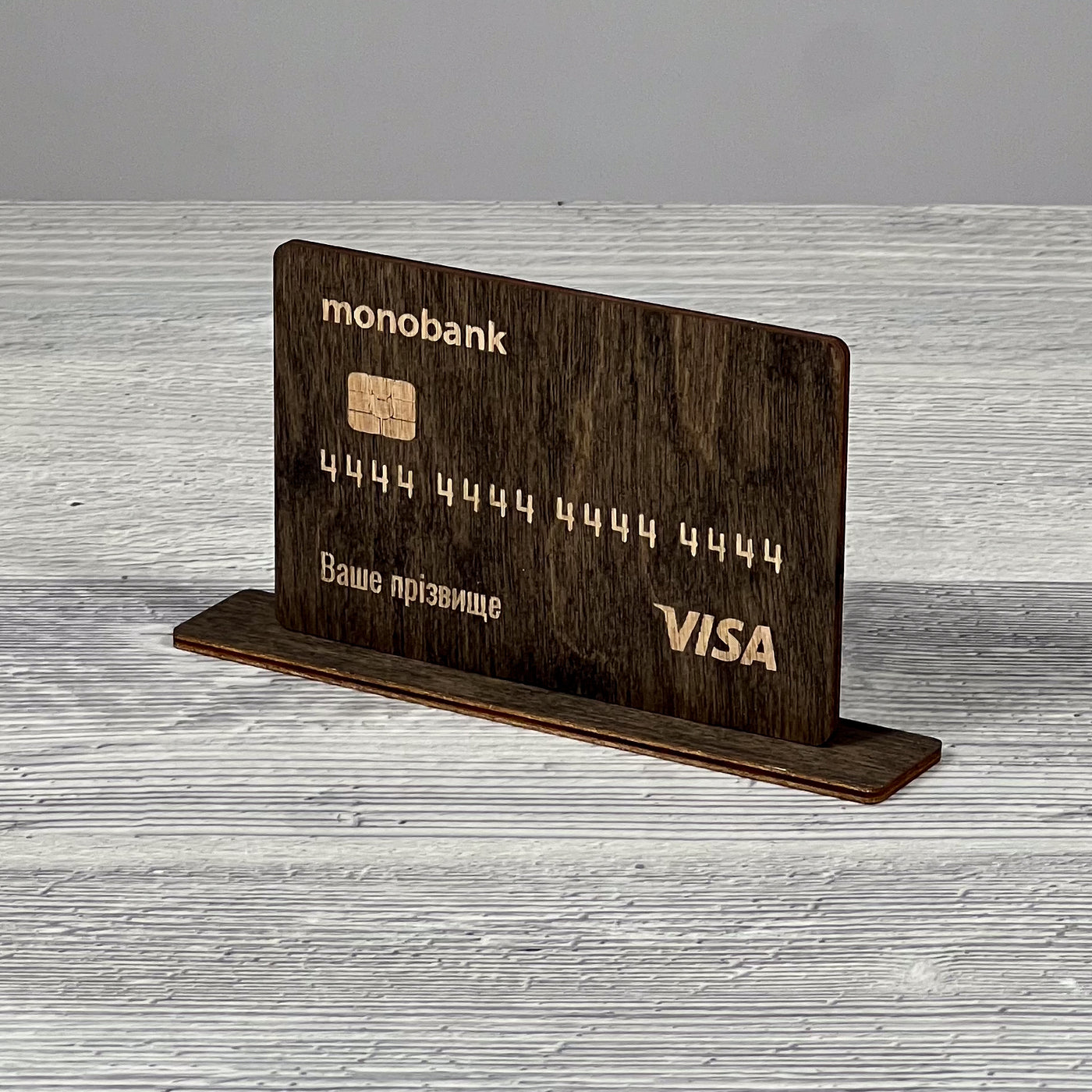 Card payment table sign