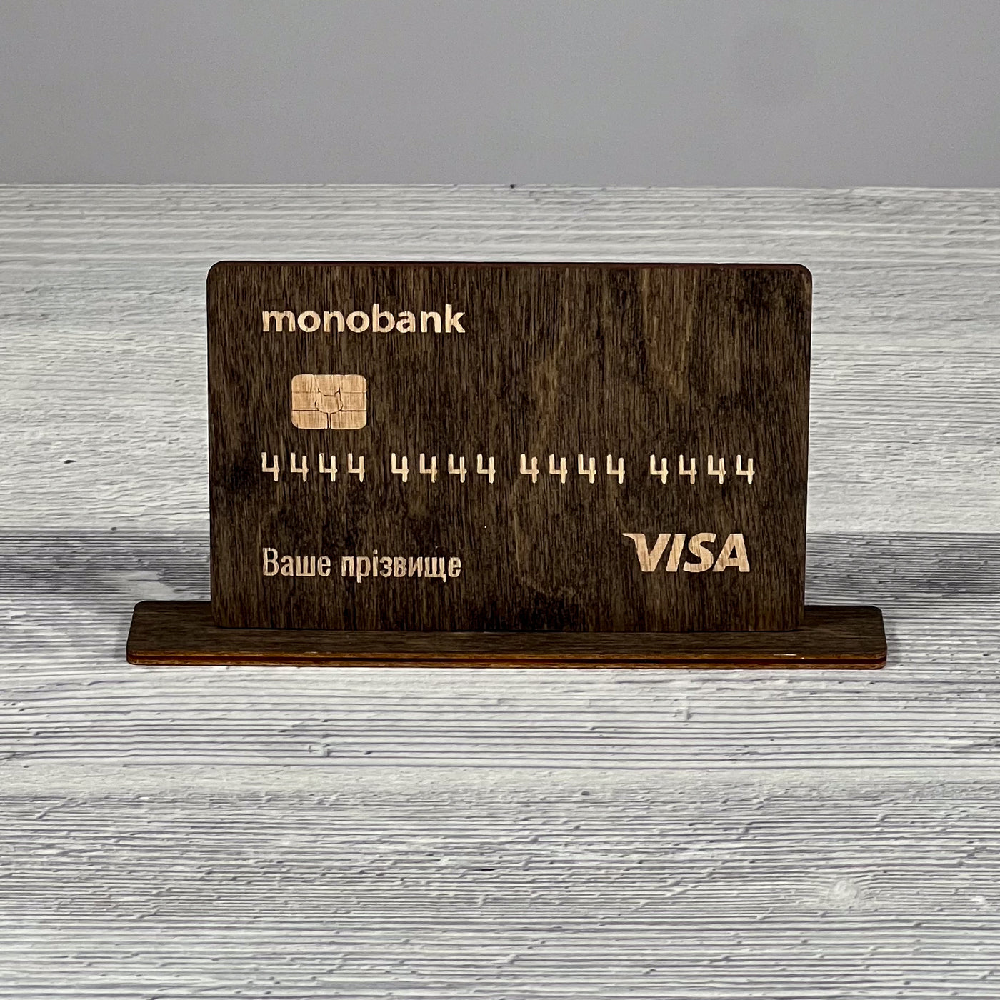 Card payment table sign