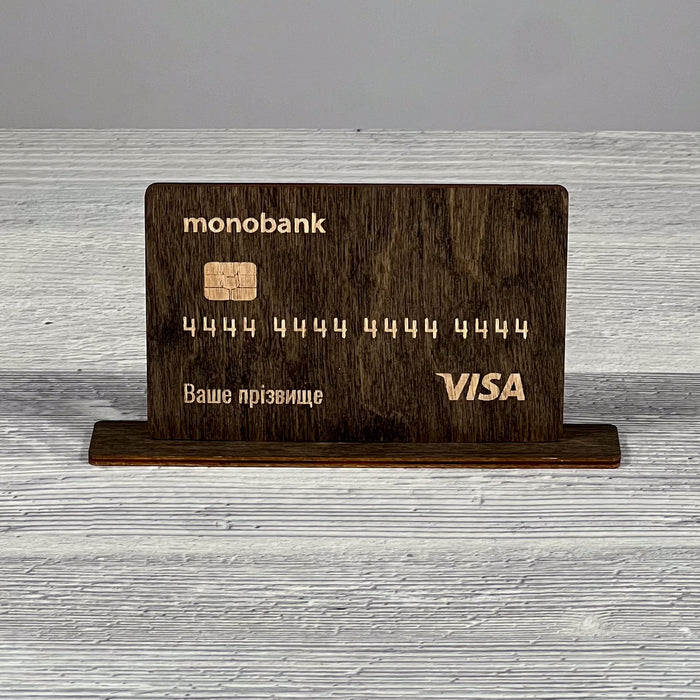 Card payment table sign