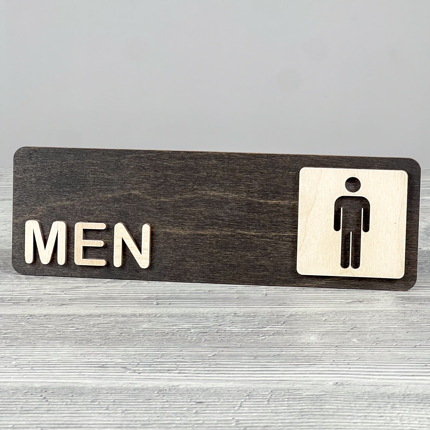 WC door sign 250×80 mm