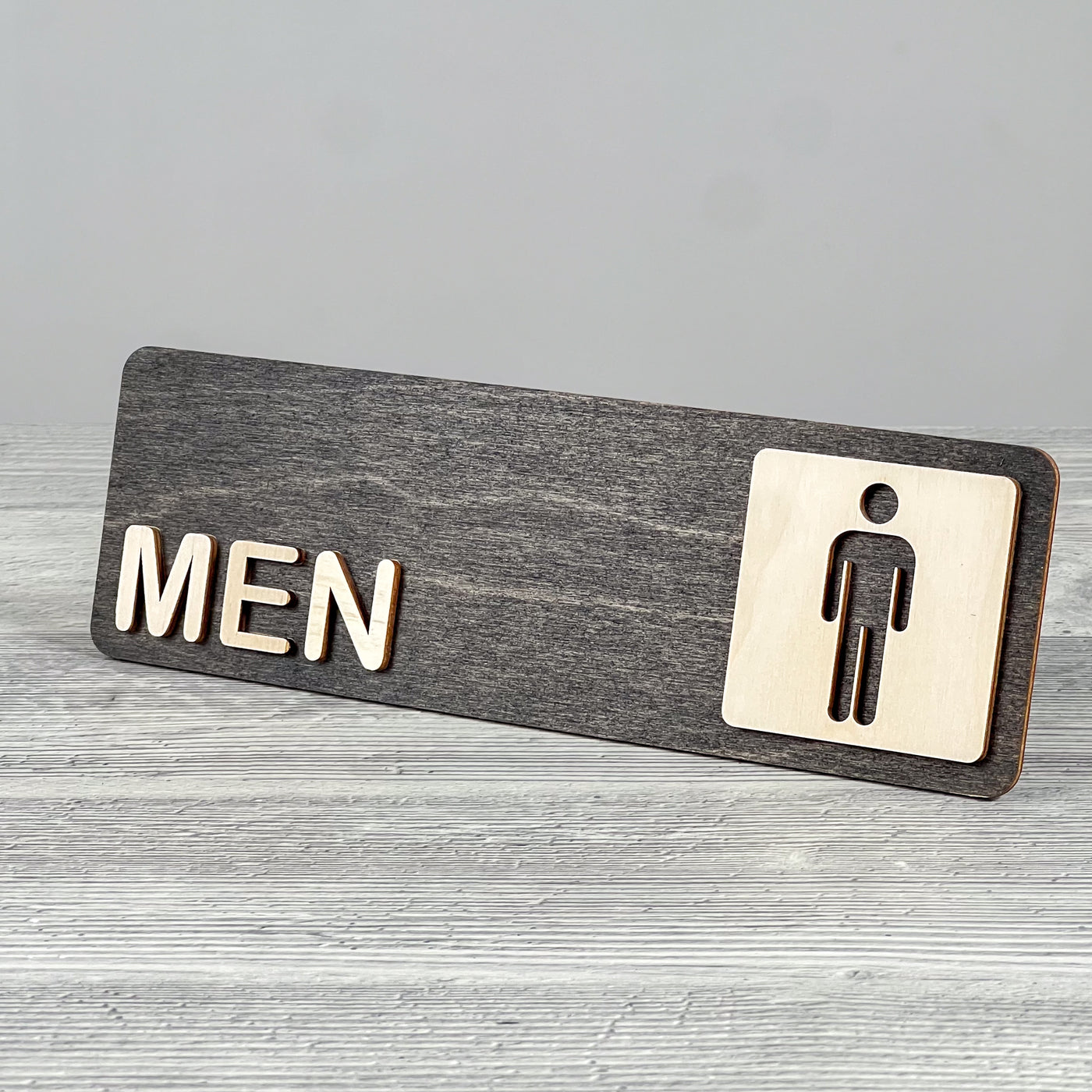 WC door sign 250×80 mm