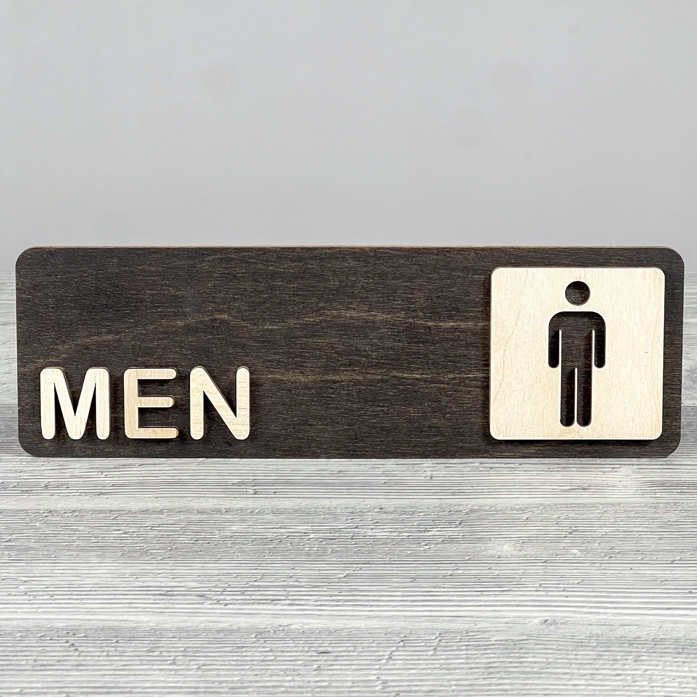 WC door sign 250×80 mm