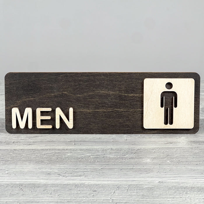 WC door sign 250×80 mm