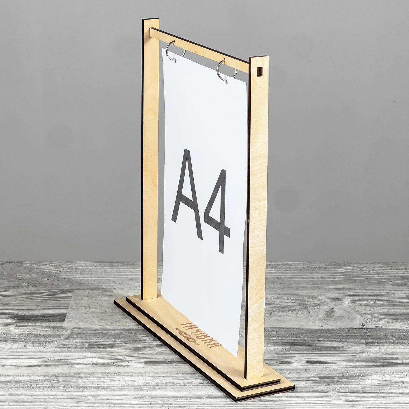 Table tent 320×45×355 mm