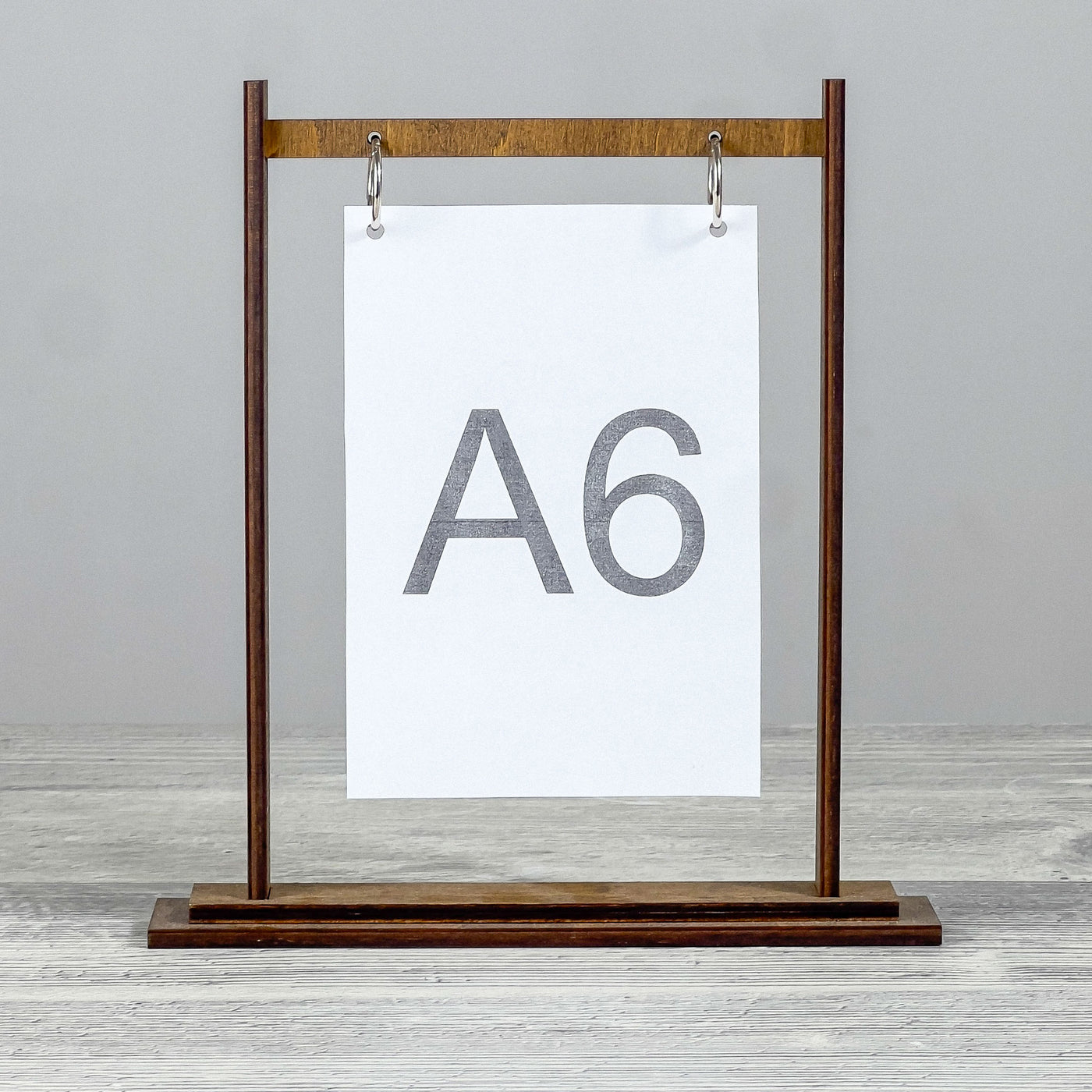 Table tent 200×35×217 mm