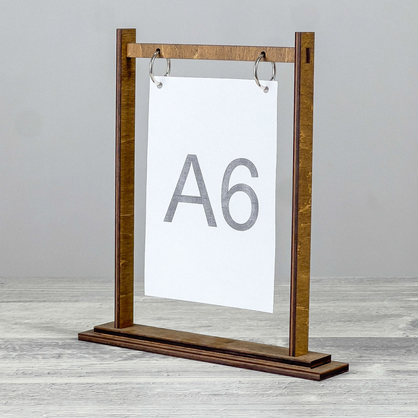 Table tent 200×35×217 mm