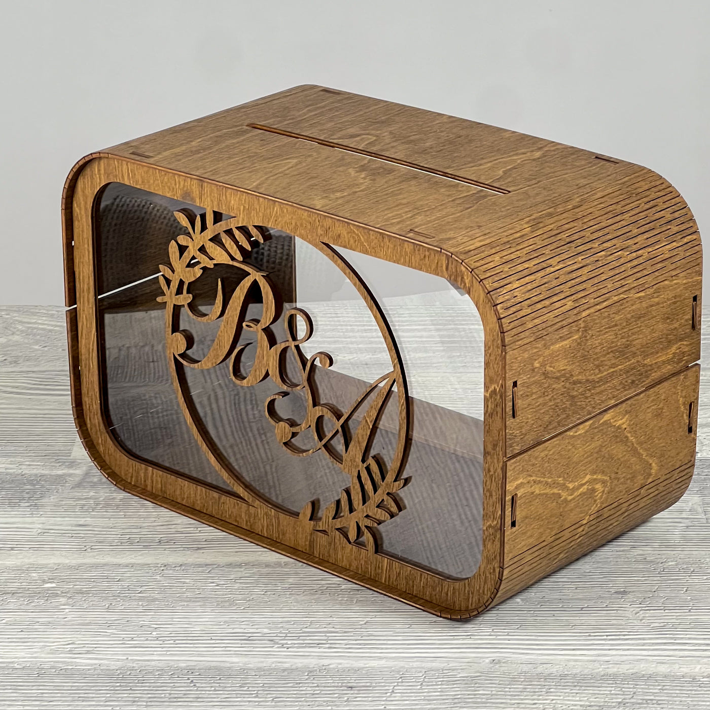 Wreath wedding card box